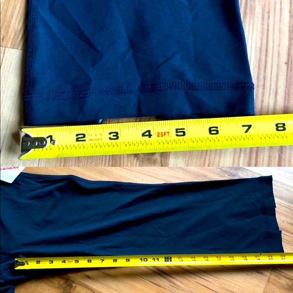 NEW XERSION Capri Legging Pants Small Navy Workout - Picture 9 of 14